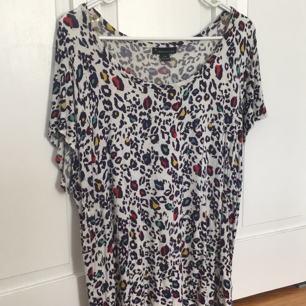 Cheetah Print Top